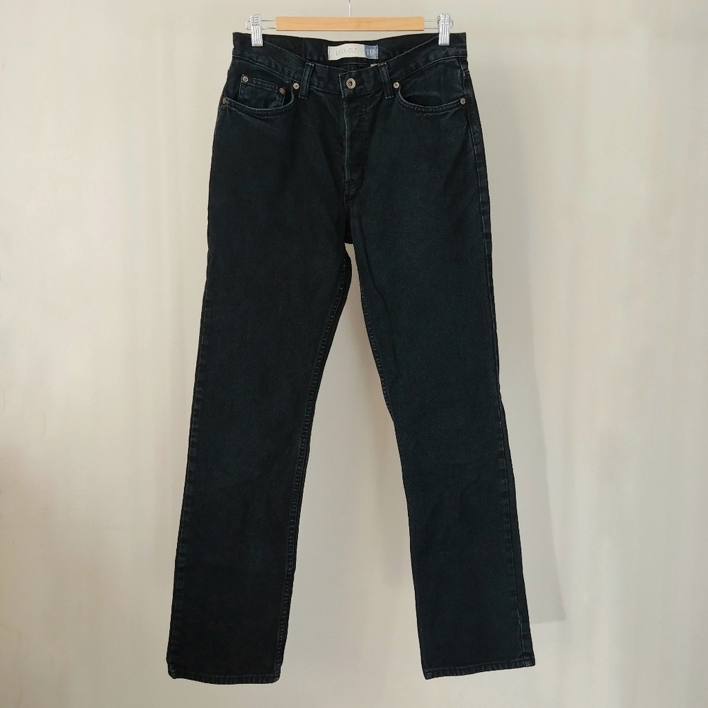 Vintage Gap High Waist Bootcut Jeans Dad Jeans Black 10 Long
